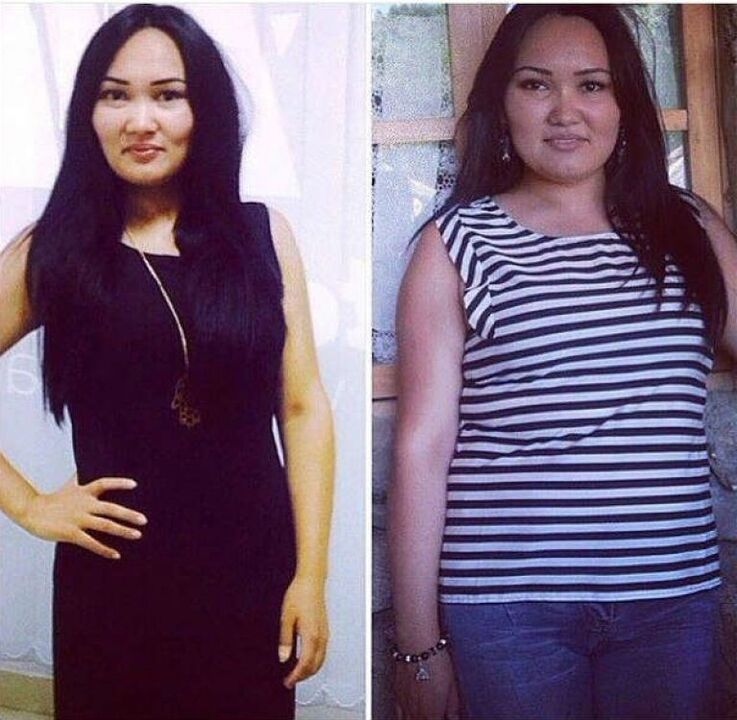 Eva after losing weight with Keto Guru tablets