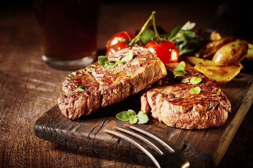 steak on a protein diet